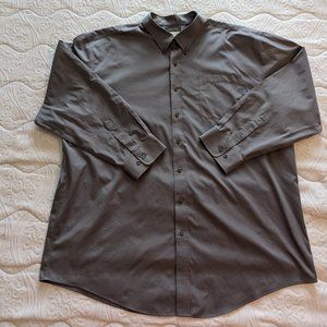 Button Down Dress Shirt 4XL Tall 20-20.5